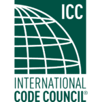 International Code Council teal globe logo