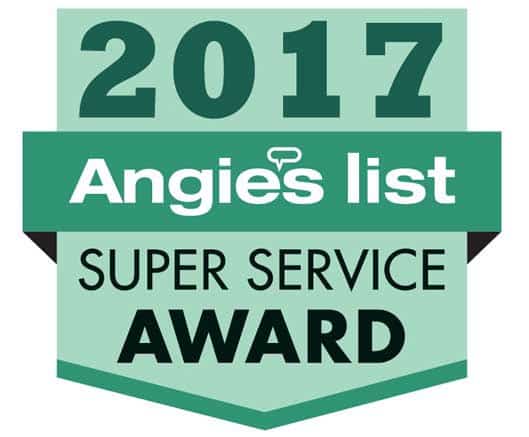 Angies List 2017 Super Service Award